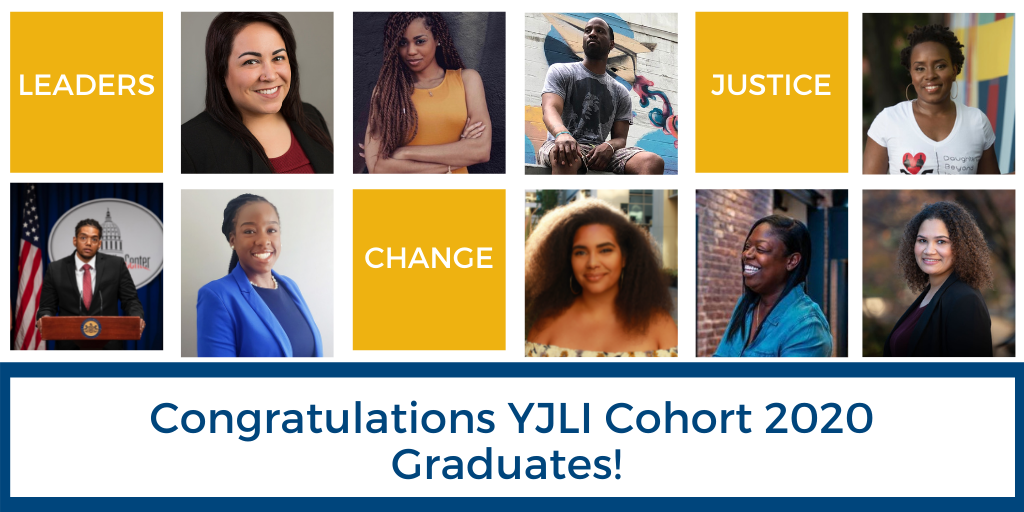 Collage of YJLI Cohort 2020 Graduates